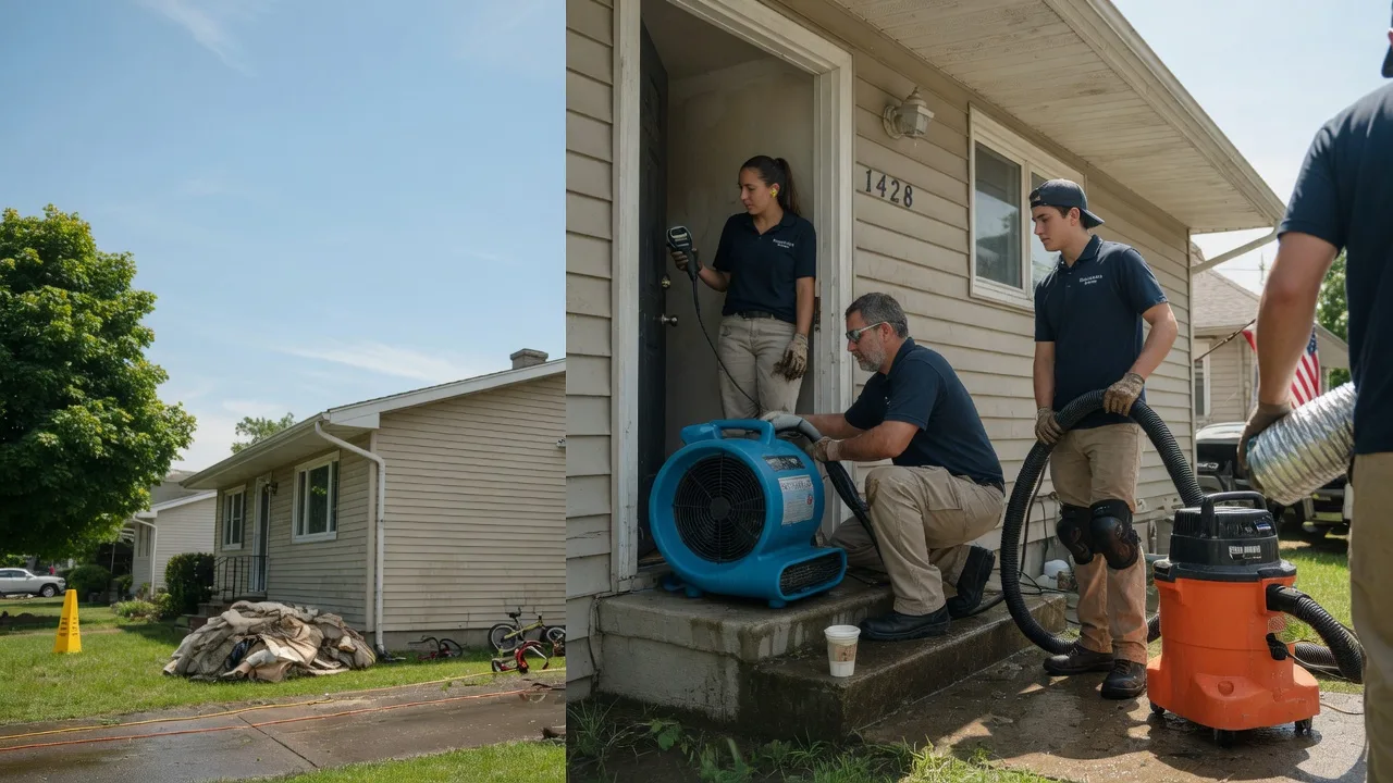 Water Damage Restoration in Trumbauersville, PA near me